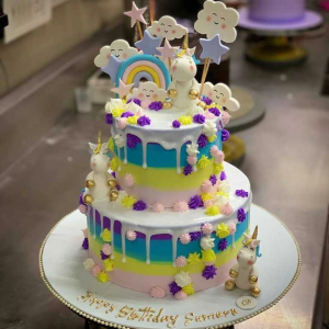 Designer customised cake