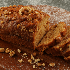 Banana Walnut Tea Cake